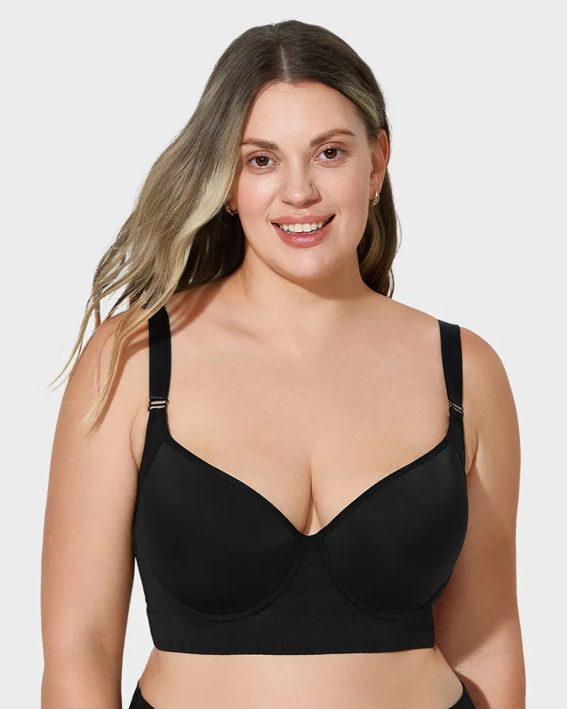 Elevate Your Figure with the SheCurve® Push-Up Longline Smoothing Bra