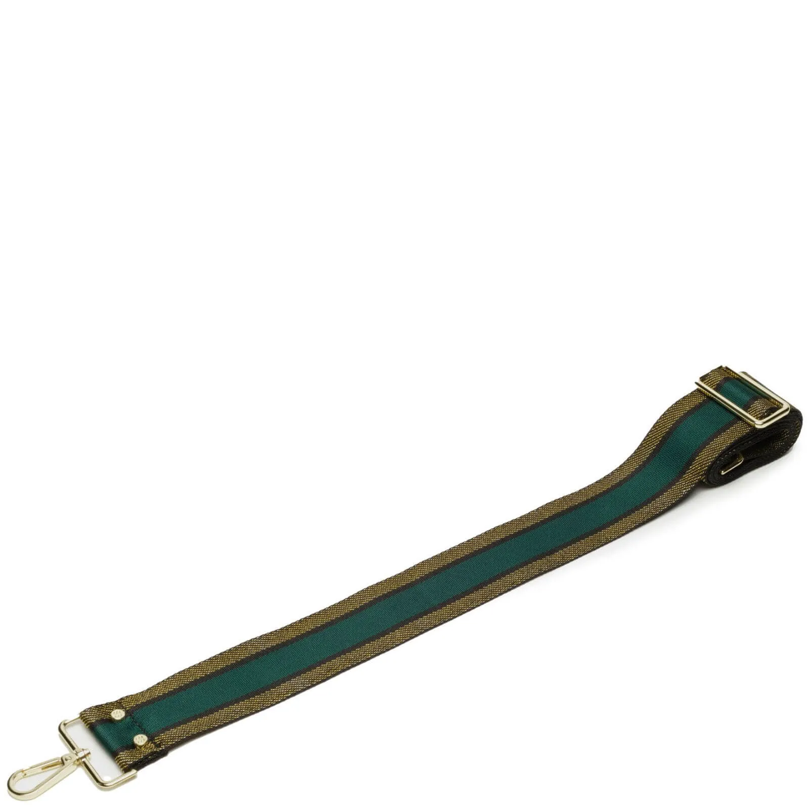 Elie Beaumont Bag Strap - Green Gold Trim