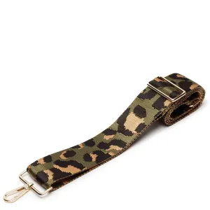 Elie Beaumont Bag Strap - Green Leopard