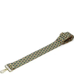 Elie Beaumont Bag Strap - Teal Peacock