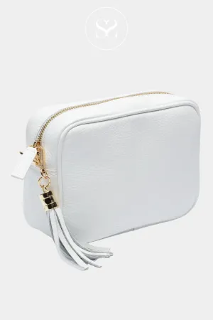ELIE BEAUMONT - CROSSBODY BAG - WHITE