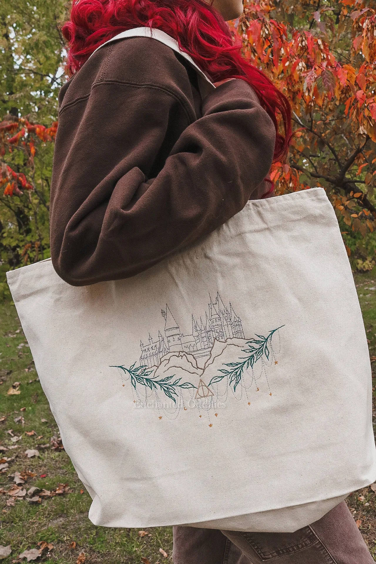 Enchanted Castle Tote Bag