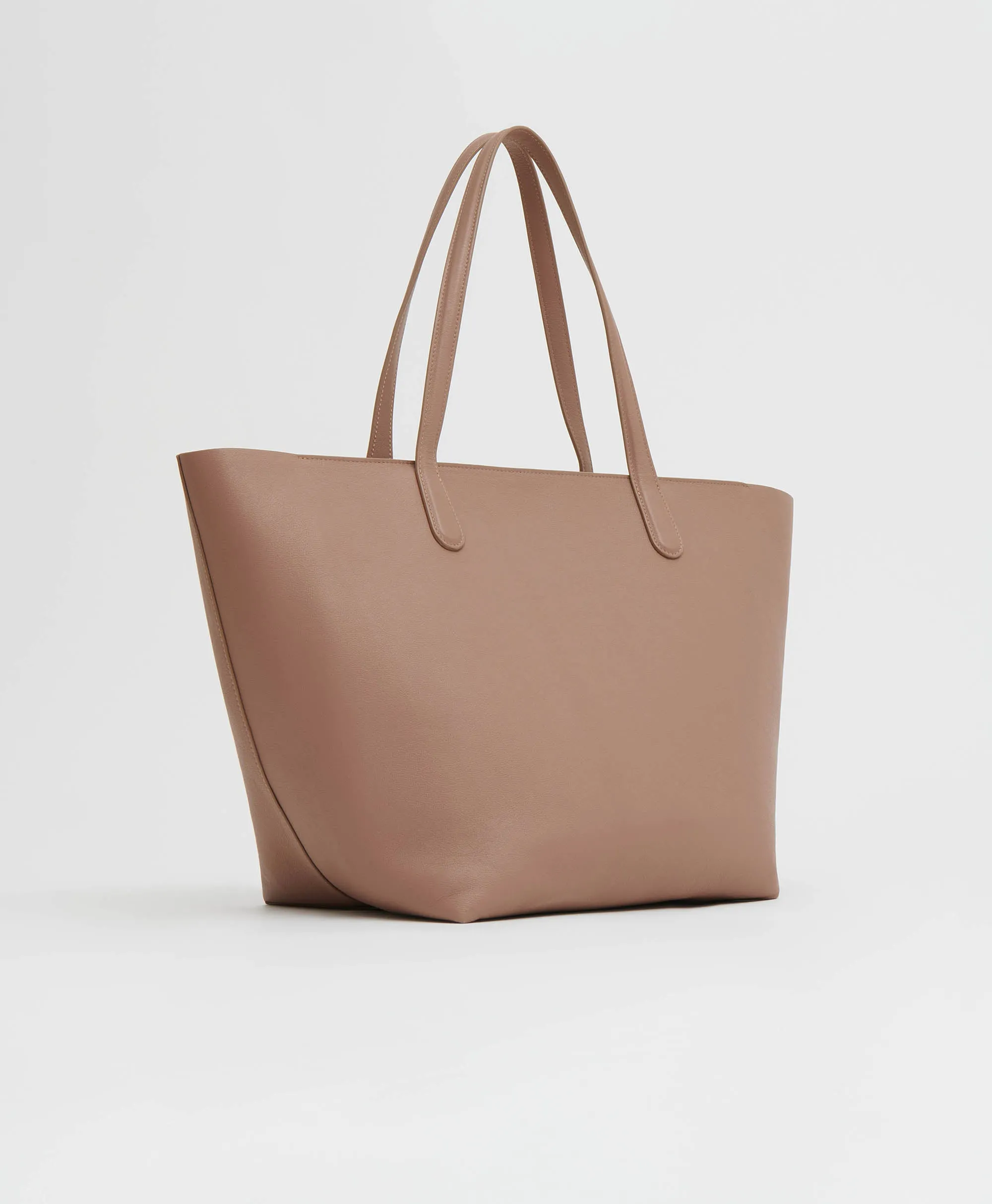 Everyday Soft Zip Tote - Biscotto
