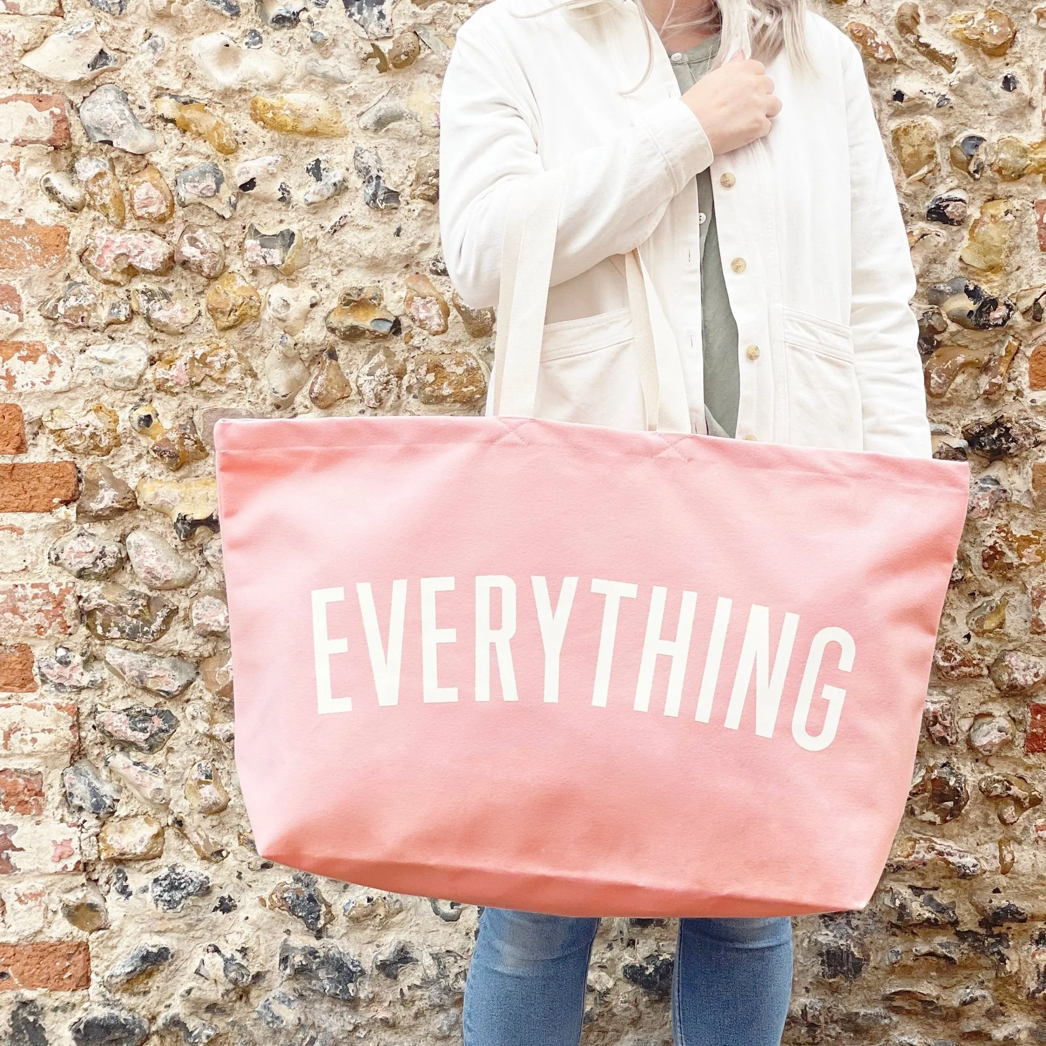 Everything - Pink REALLY Big Bag by Alphabet Bags