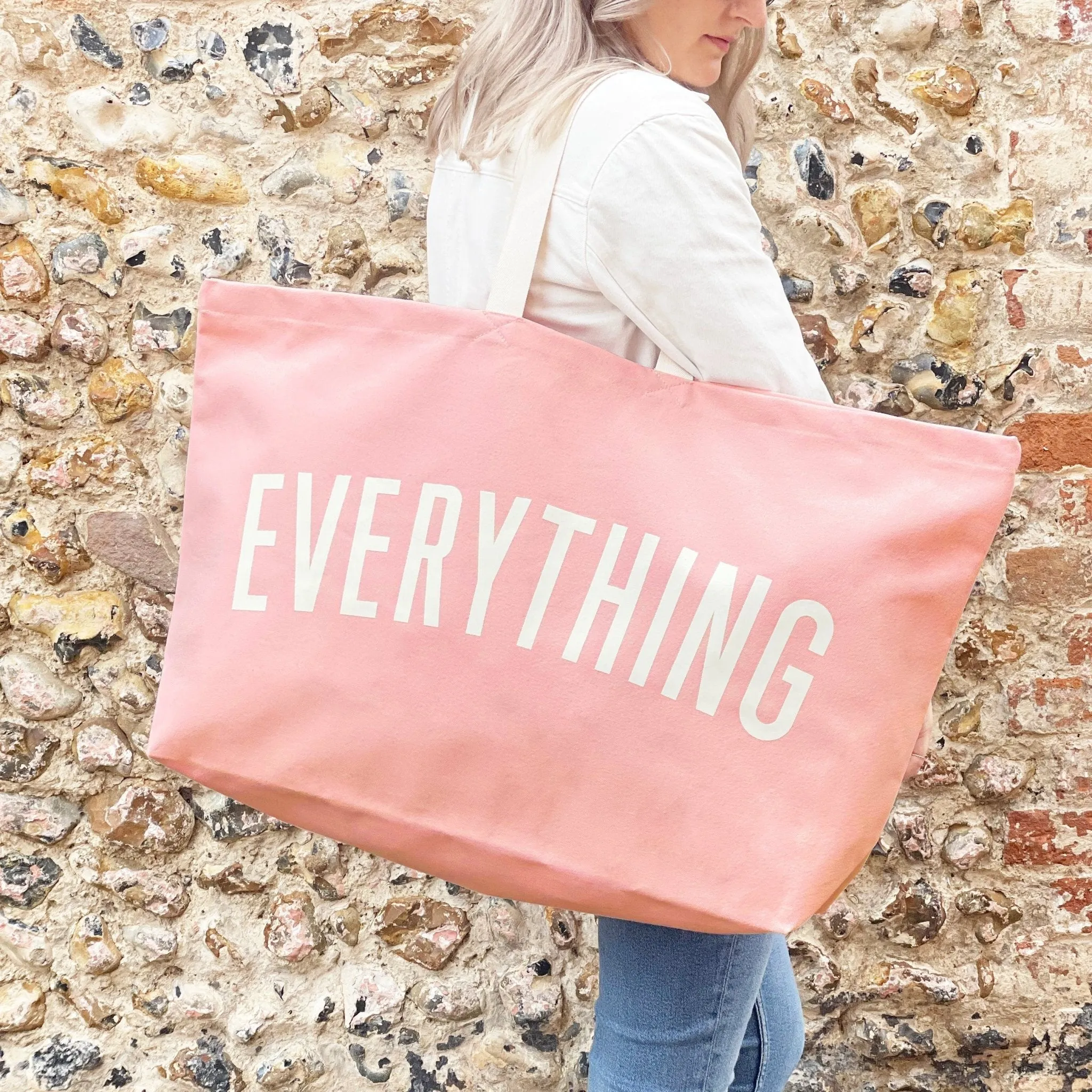 Everything - Pink REALLY Big Bag by Alphabet Bags
