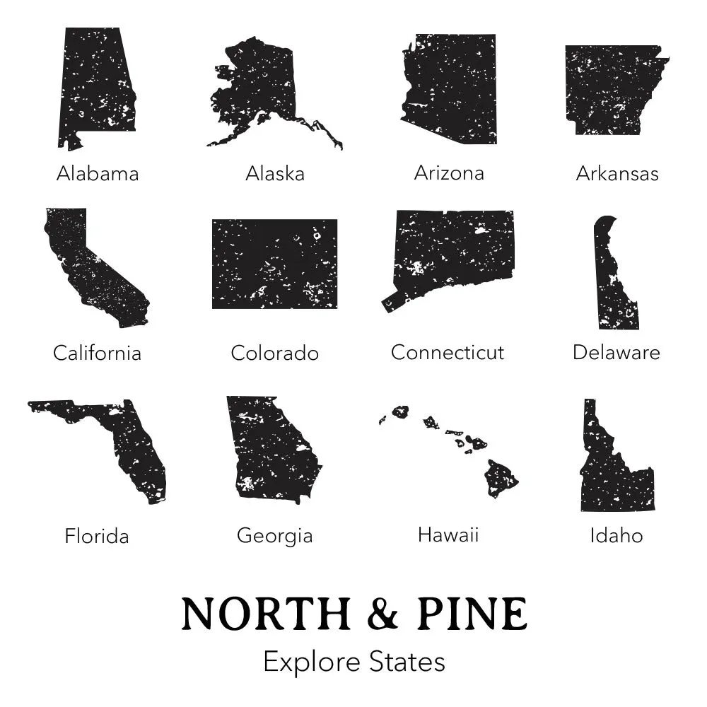 Explore State w/ City, State - Canvas Tote Bag