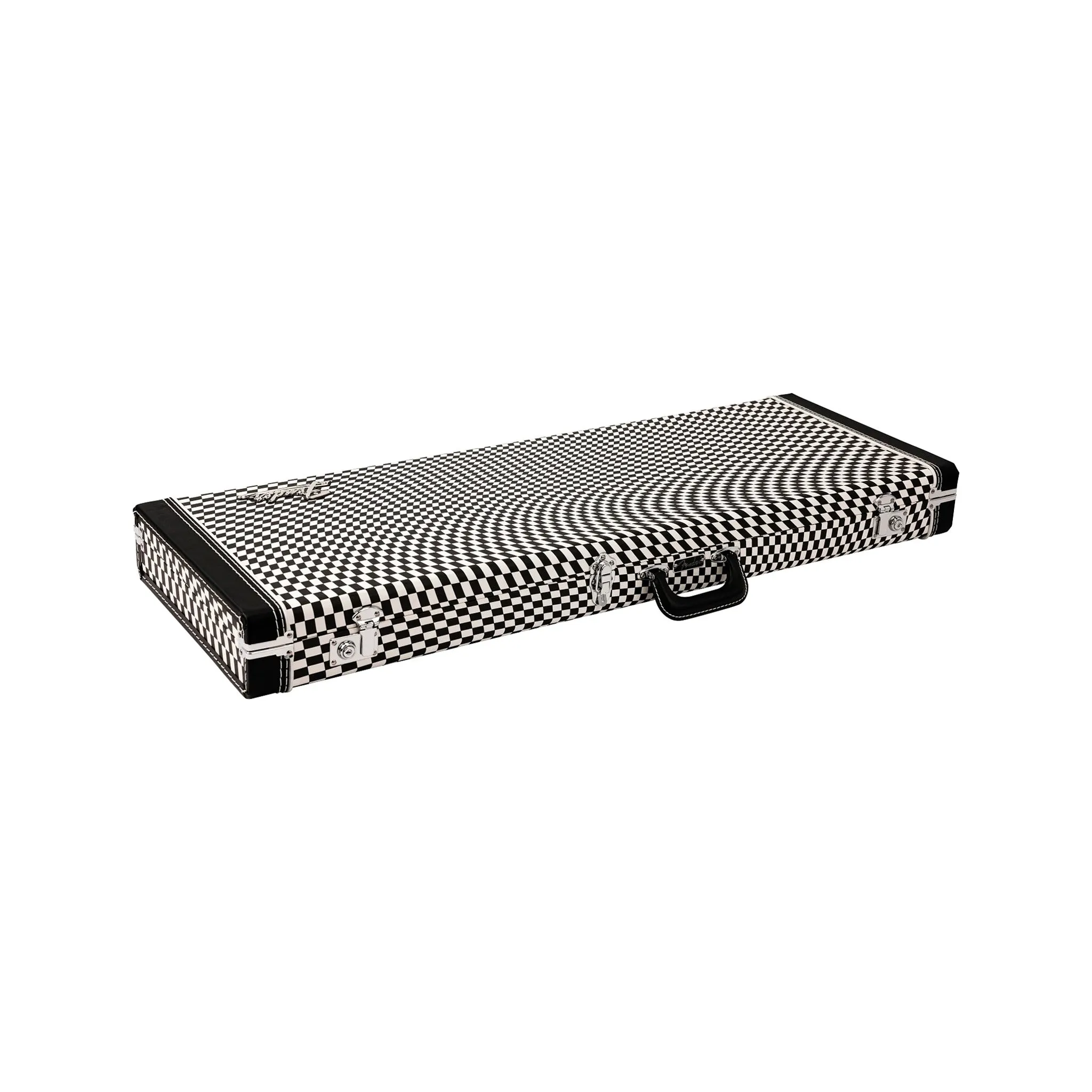 Fender Classic Series Strat/Tele Case, Wavy Checkerboard