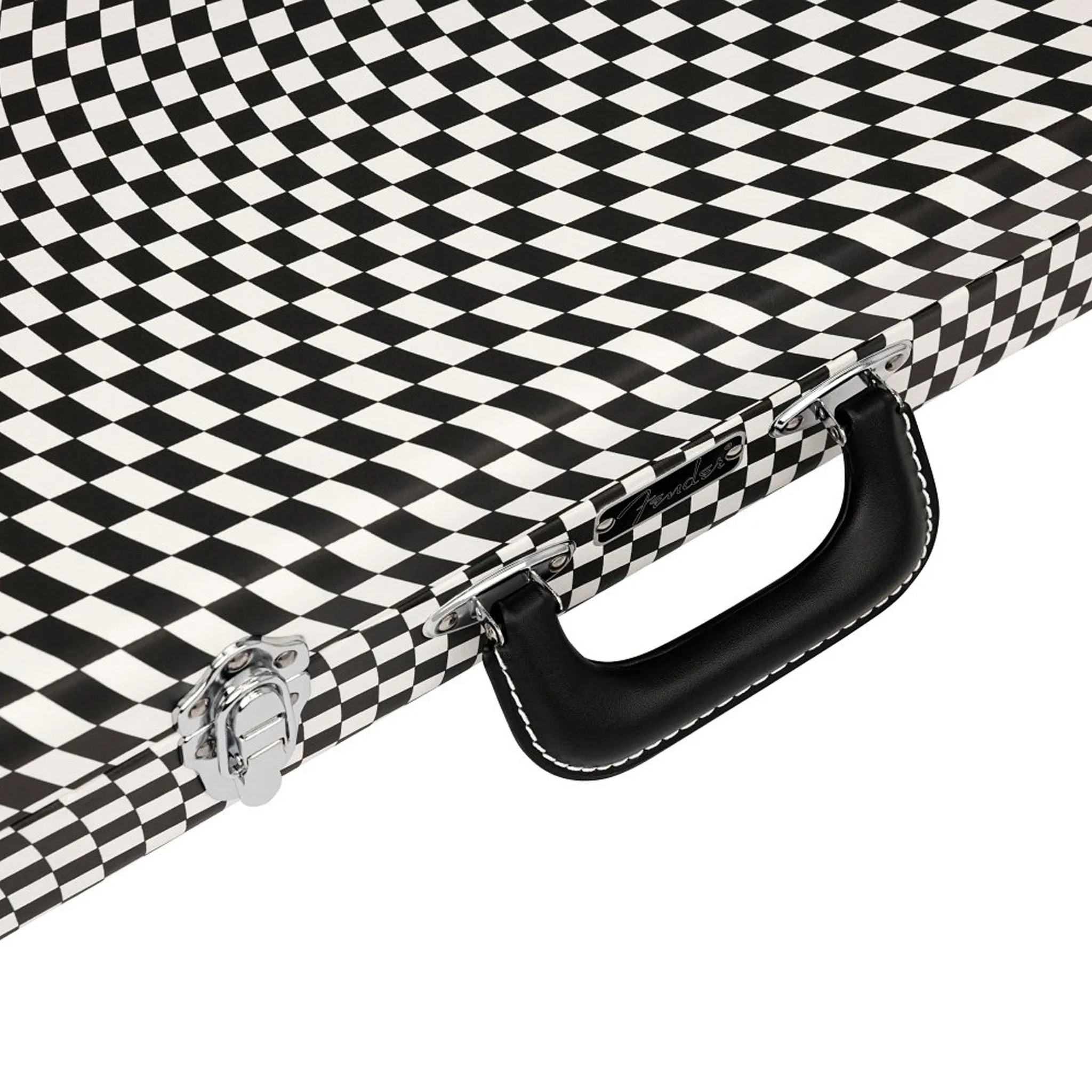 Fender Classic Series Strat/Tele Case, Wavy Checkerboard