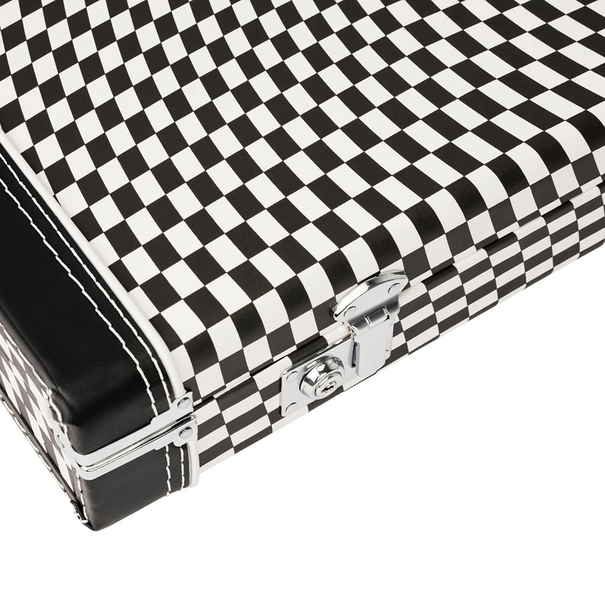 Fender Classic Series Strat/Tele Case, Wavy Checkerboard