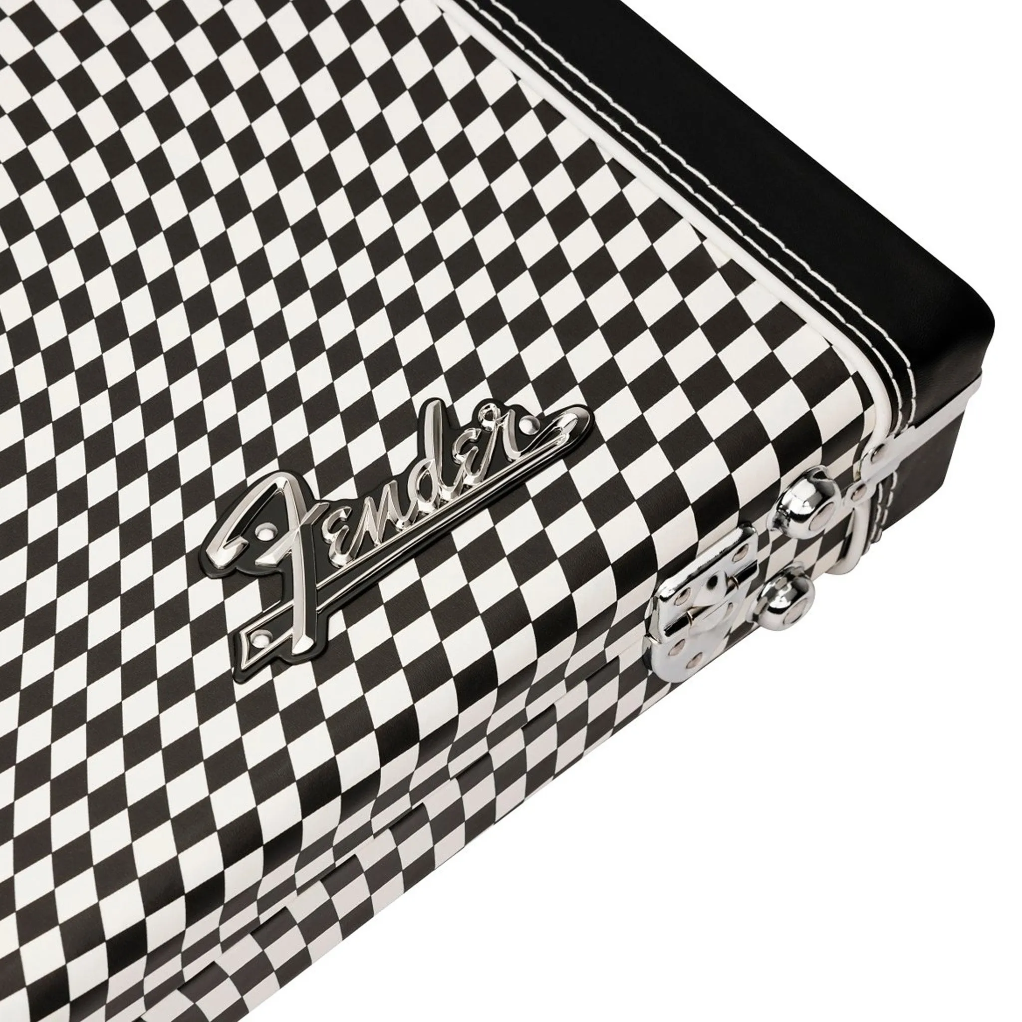 Fender Classic Series Strat/Tele Case, Wavy Checkerboard