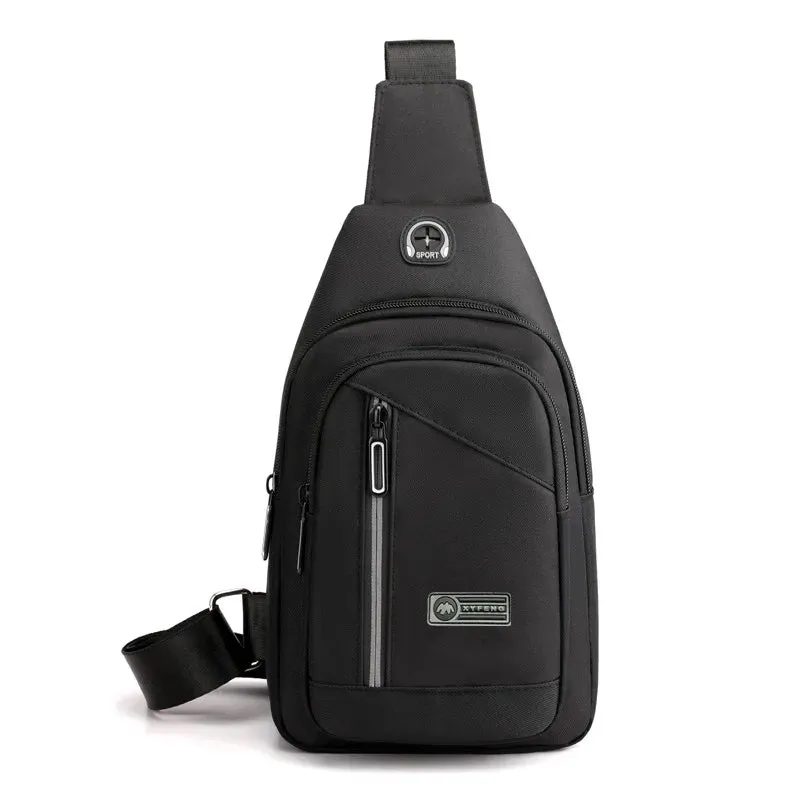 Fengdong boys school bags waterproof large backpack for teenagers bagpack high school backpack for boy student chest bag set