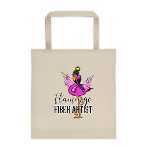 Flamingo Fiber Artist Tote bag