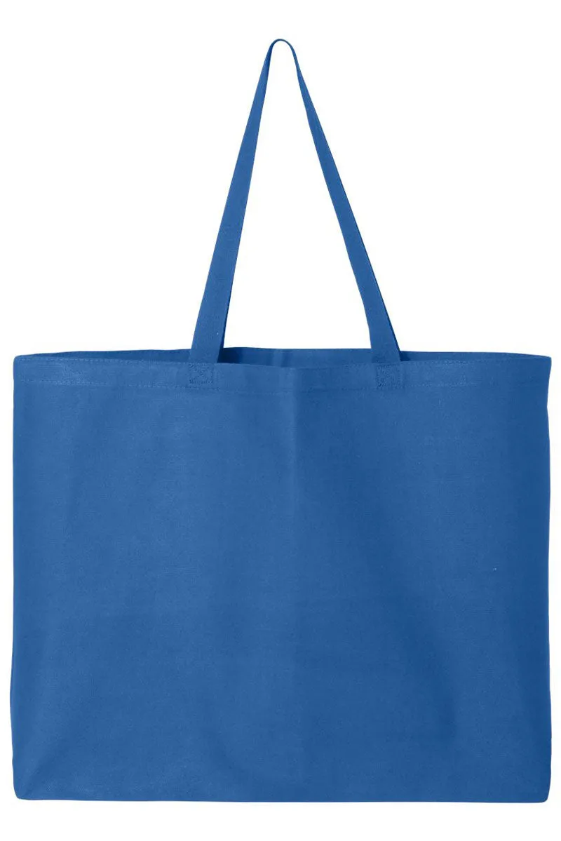 For God So Loved The World Canvas Jumbo Tote