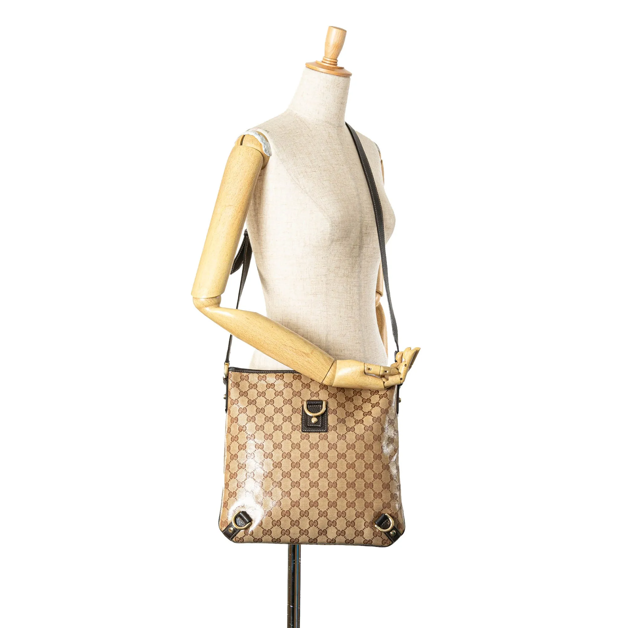GG Crystal Abbey D Ring Crossbody
