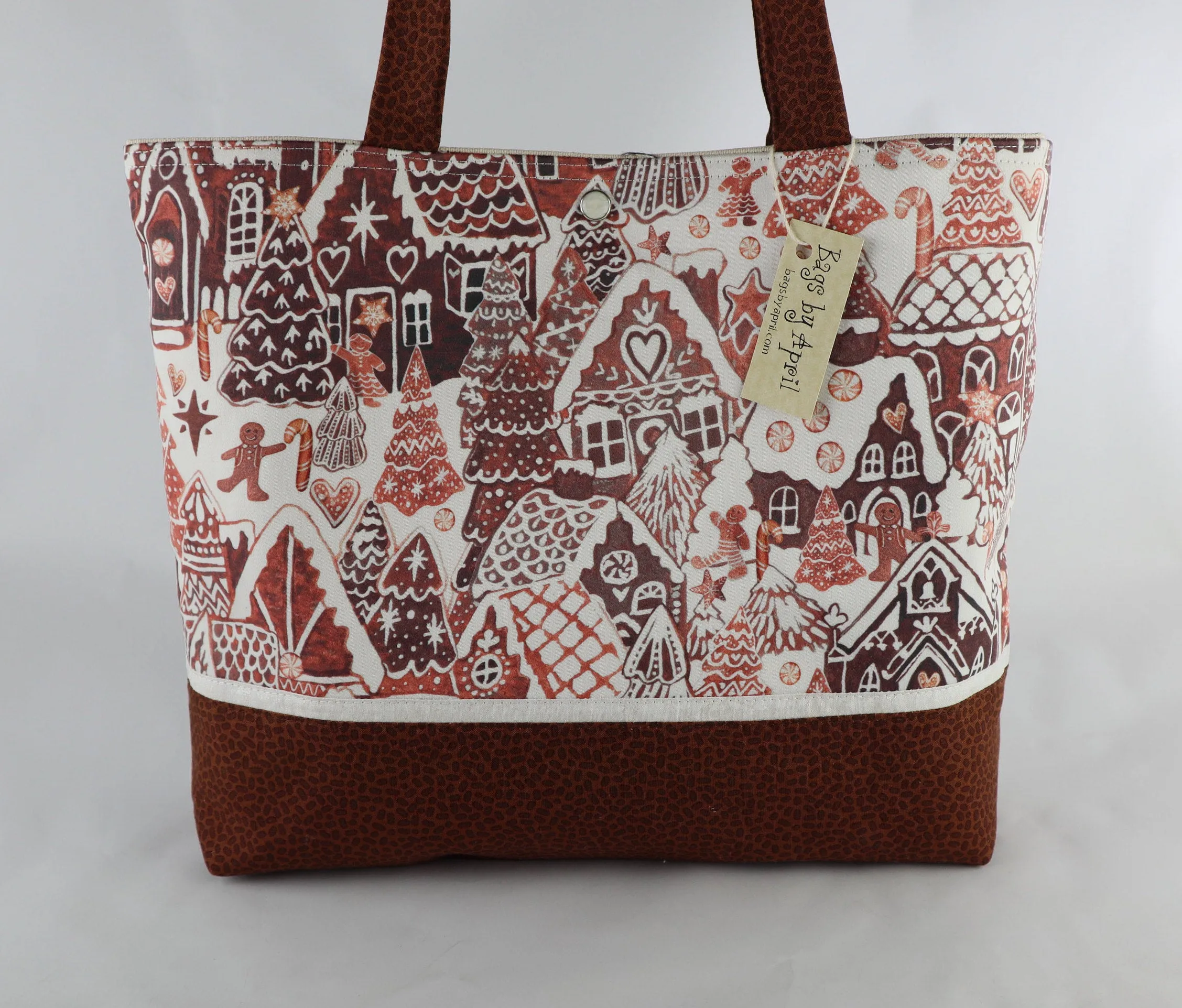 Gingerbread Houses Shoulder Bag Purse