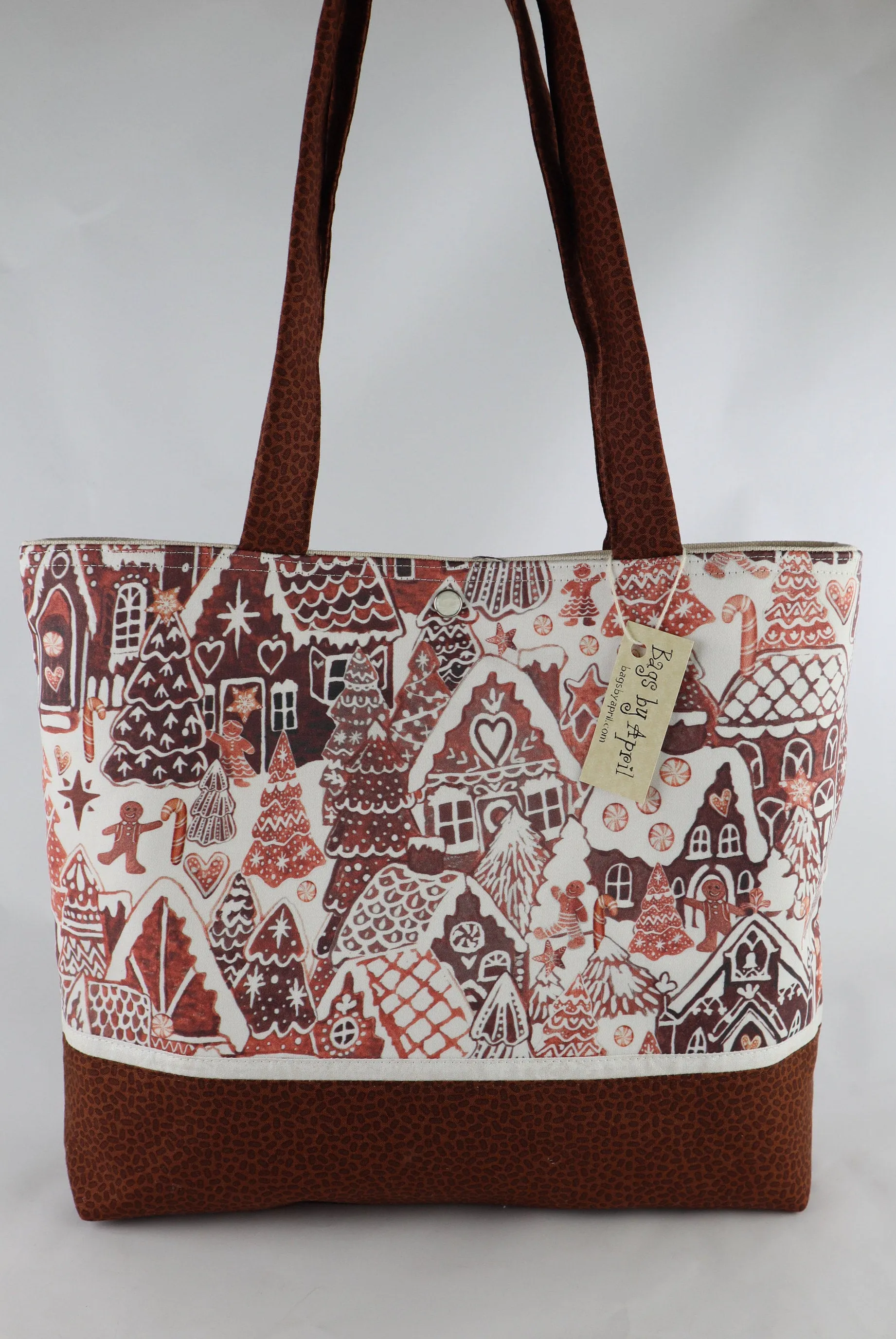Gingerbread Houses Shoulder Bag Purse