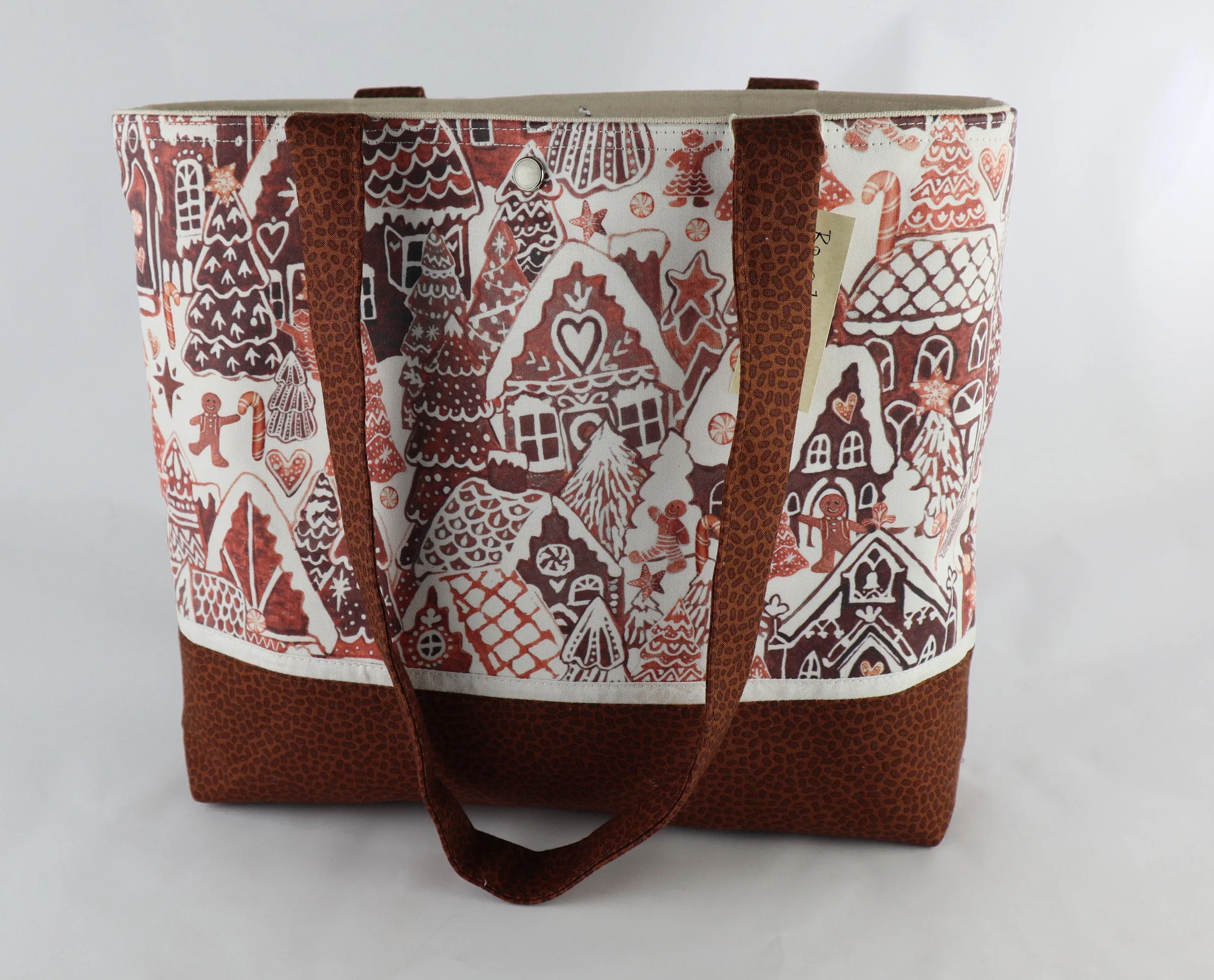 Gingerbread Houses Shoulder Bag Purse