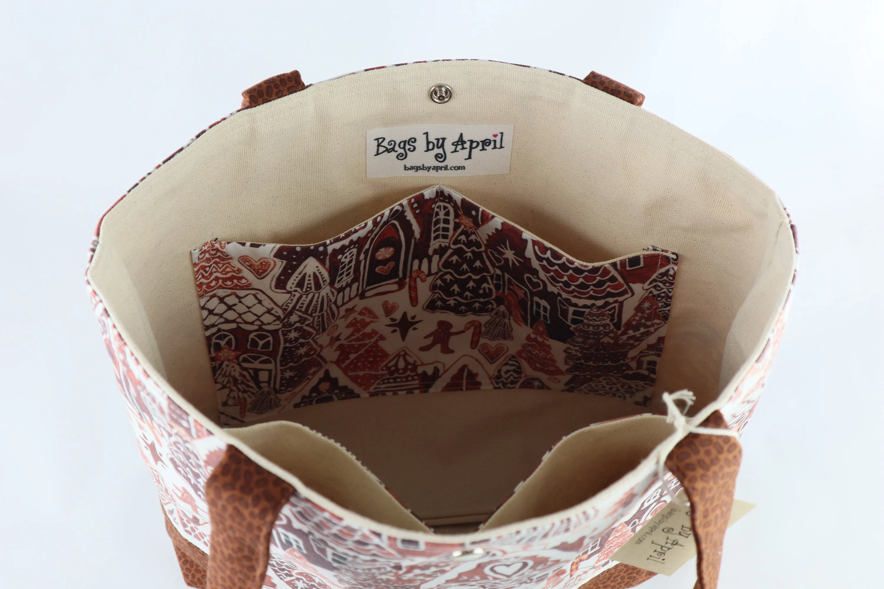 Gingerbread Houses Shoulder Bag Purse