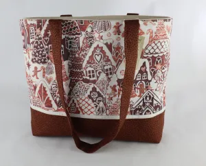 Gingerbread Houses Shoulder Bag Purse