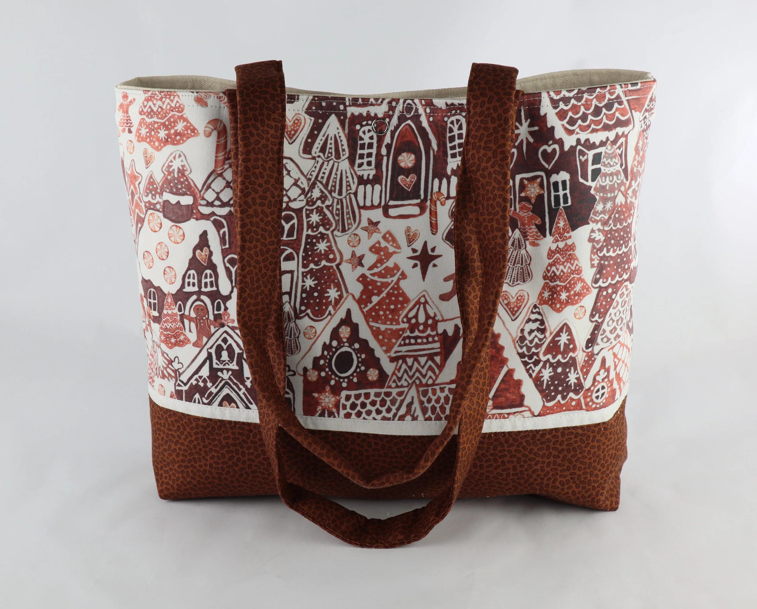 Gingerbread Houses Shoulder Bag Purse