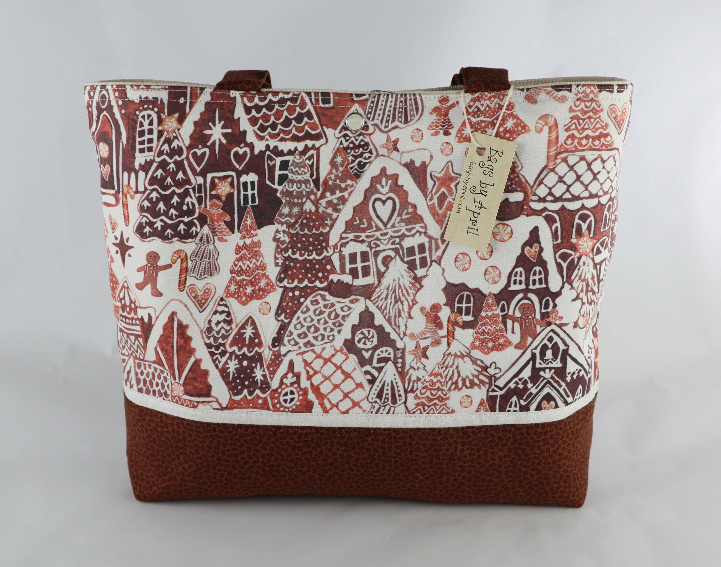 Gingerbread Houses Shoulder Bag Purse