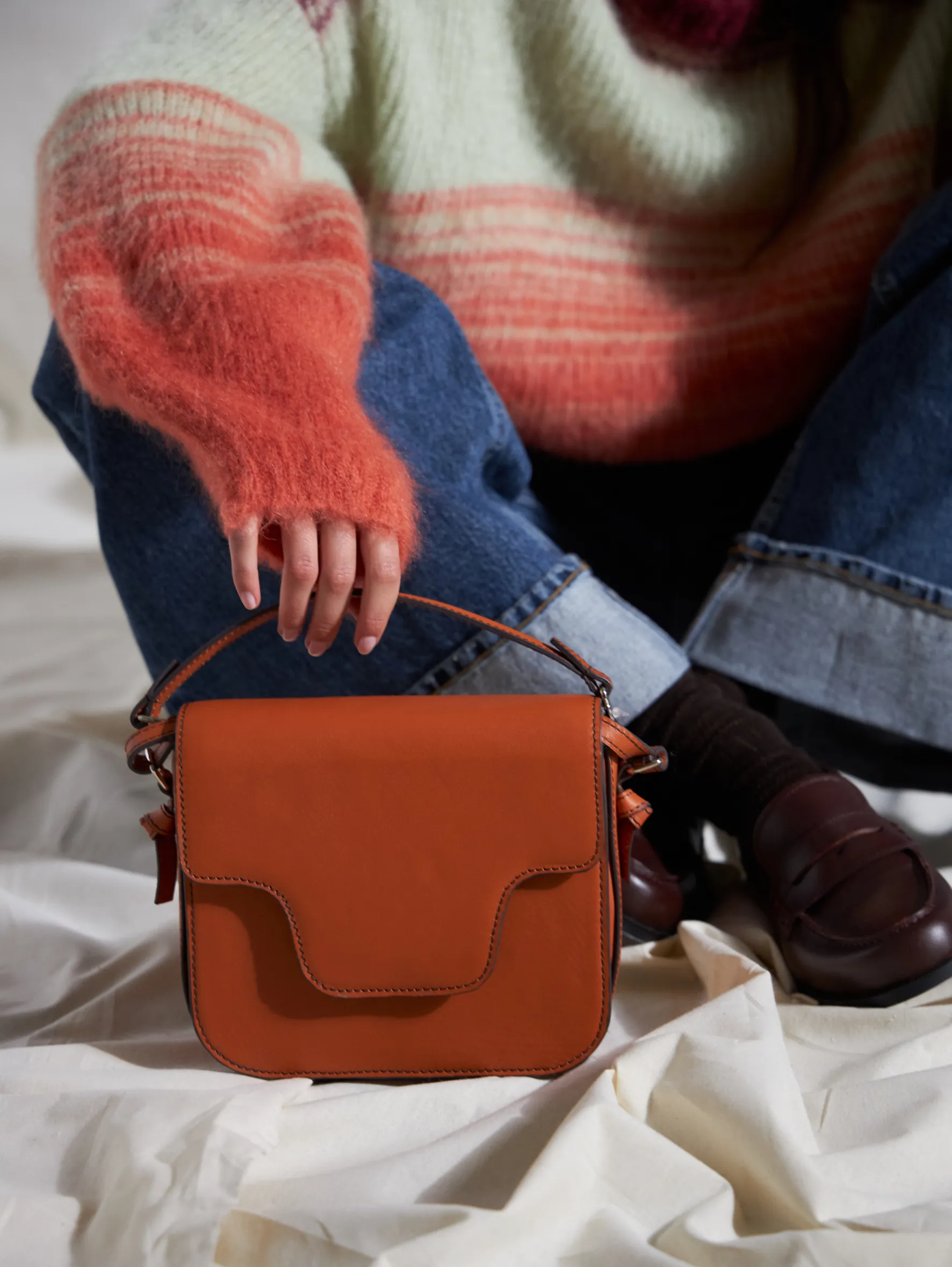 Glossy Iris Bag