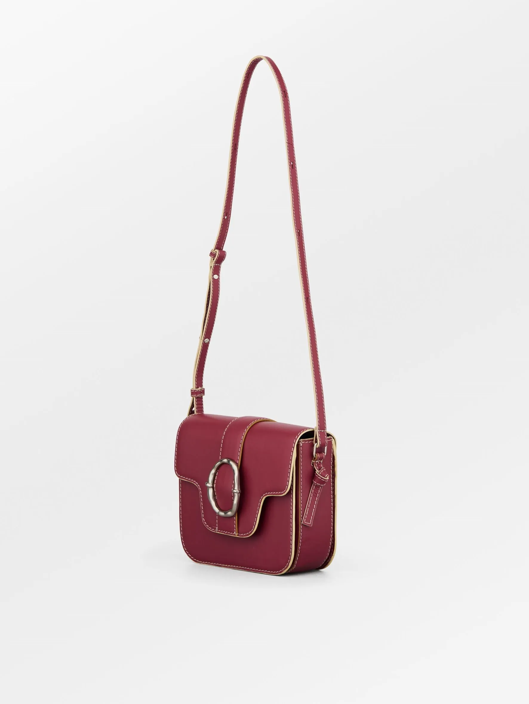 Glossy Iris Buckle Bag