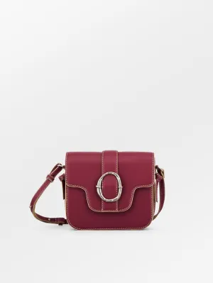 Glossy Iris Buckle Bag