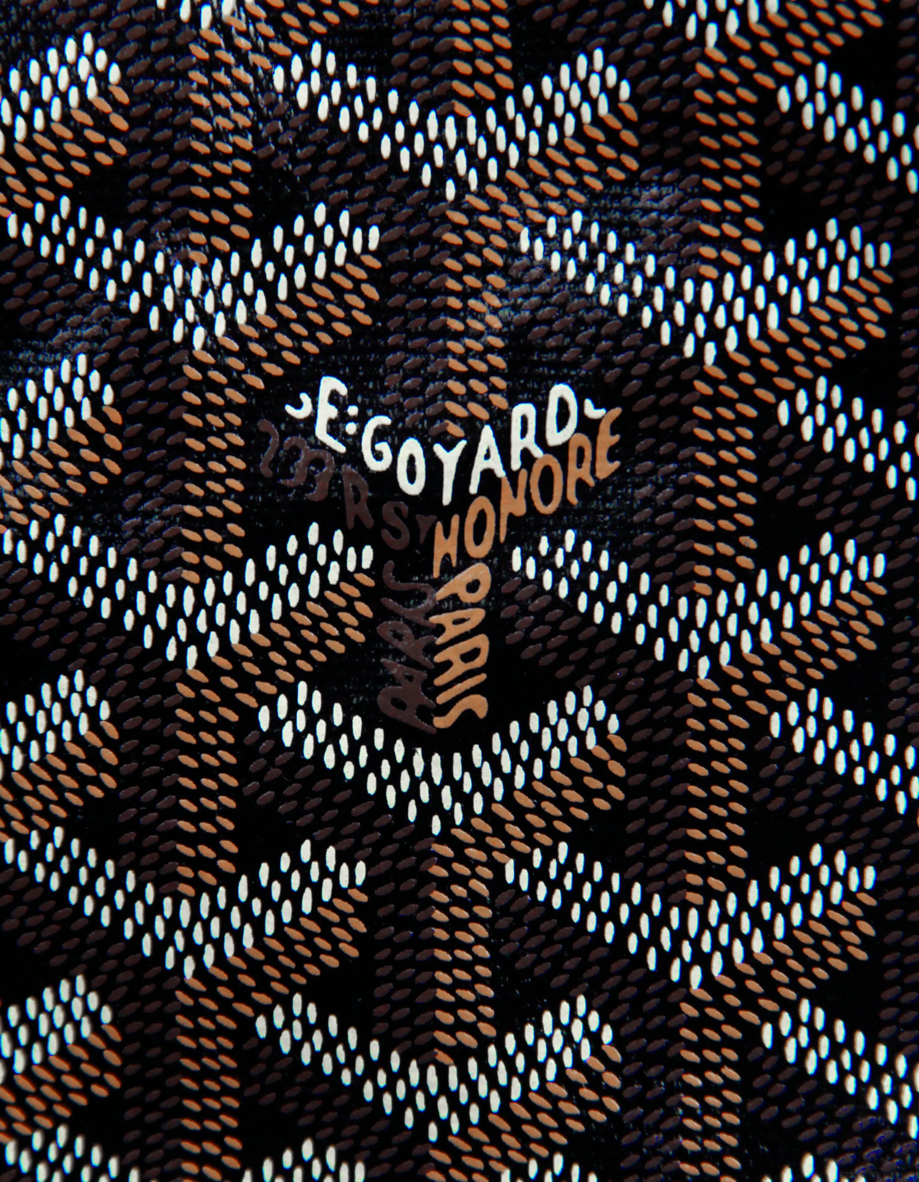 Goyard Black Canvas Goyardine Saint Louis GM Tote Bag w/ Insert