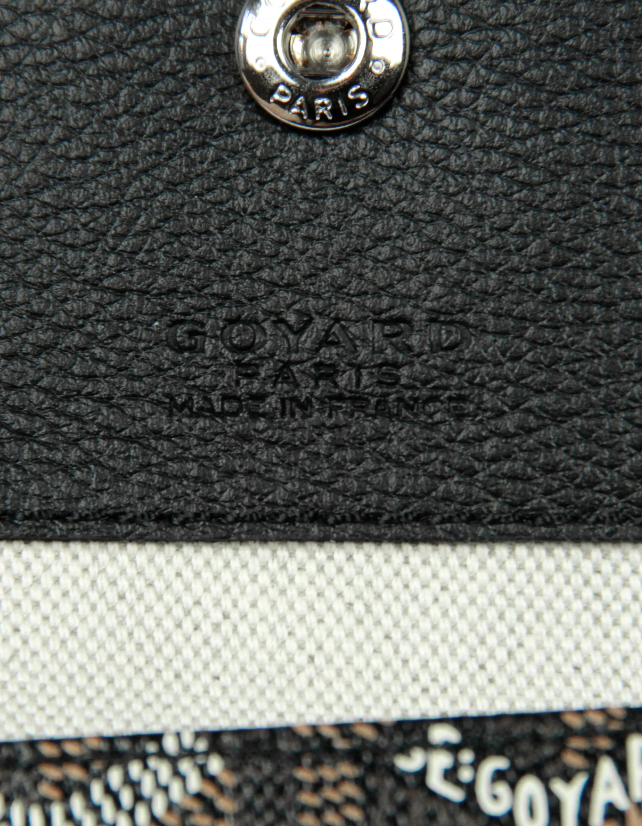 Goyard Black Canvas Goyardine Saint Louis GM Tote Bag w/ Insert