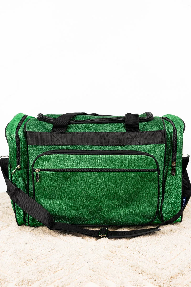Green Glitz & Glam Duffle Bag 20"