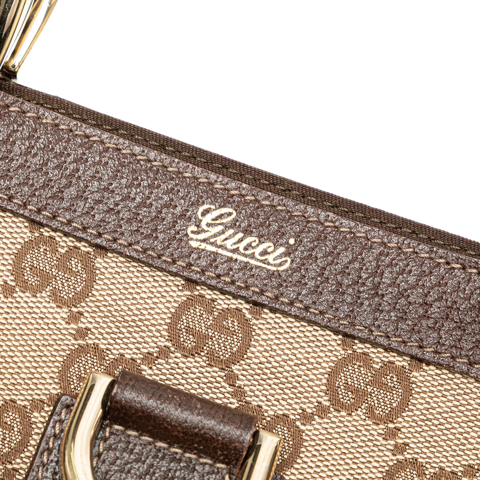 Gucci GG Canvas Abbey D Ring Tote