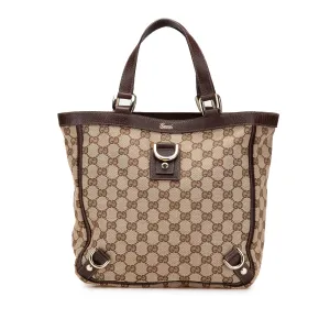 Gucci GG Canvas Abbey D Ring Tote