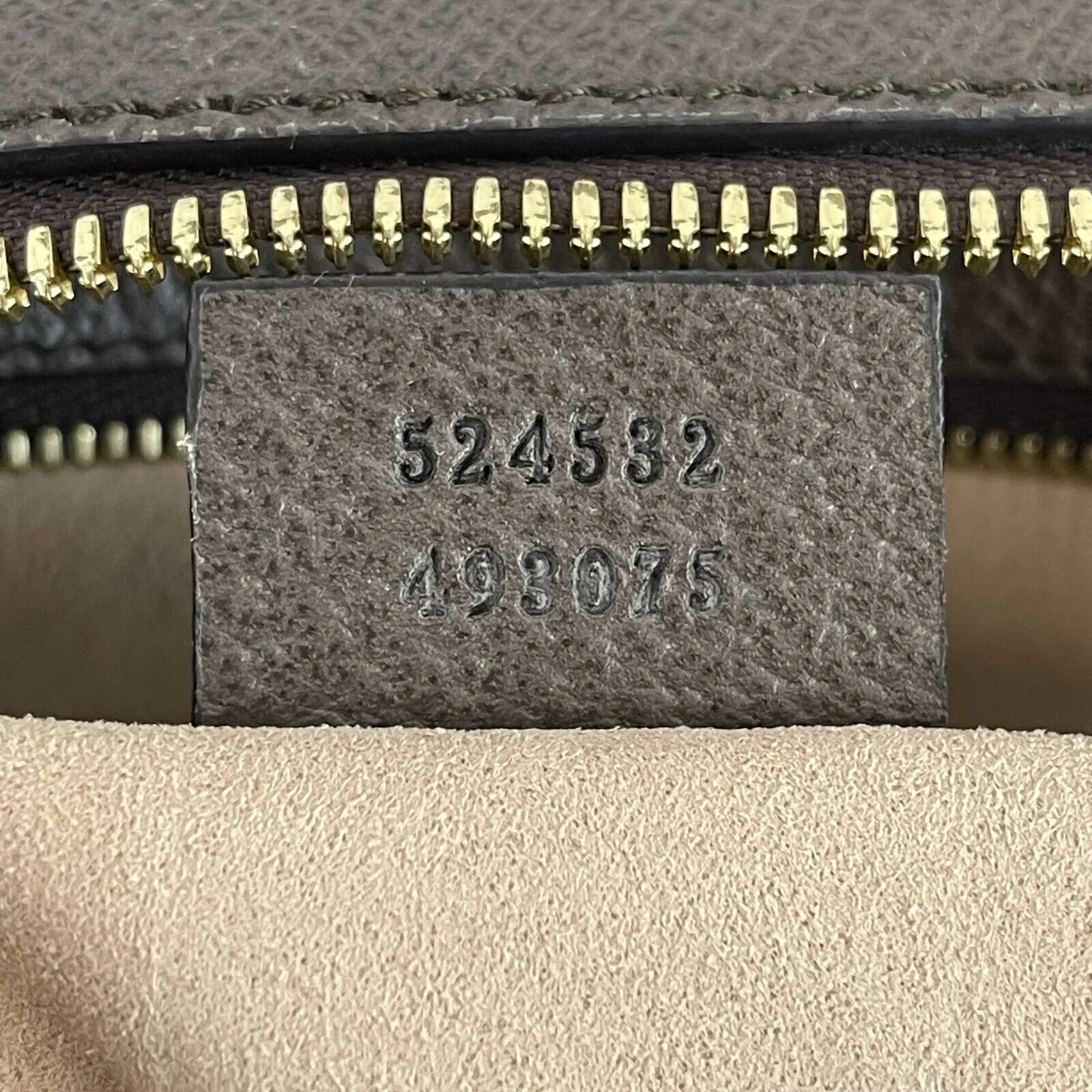 Gucci - Ophidia Boston GG Medium Brown Canvas Top Handle w/ Shoulder Strap