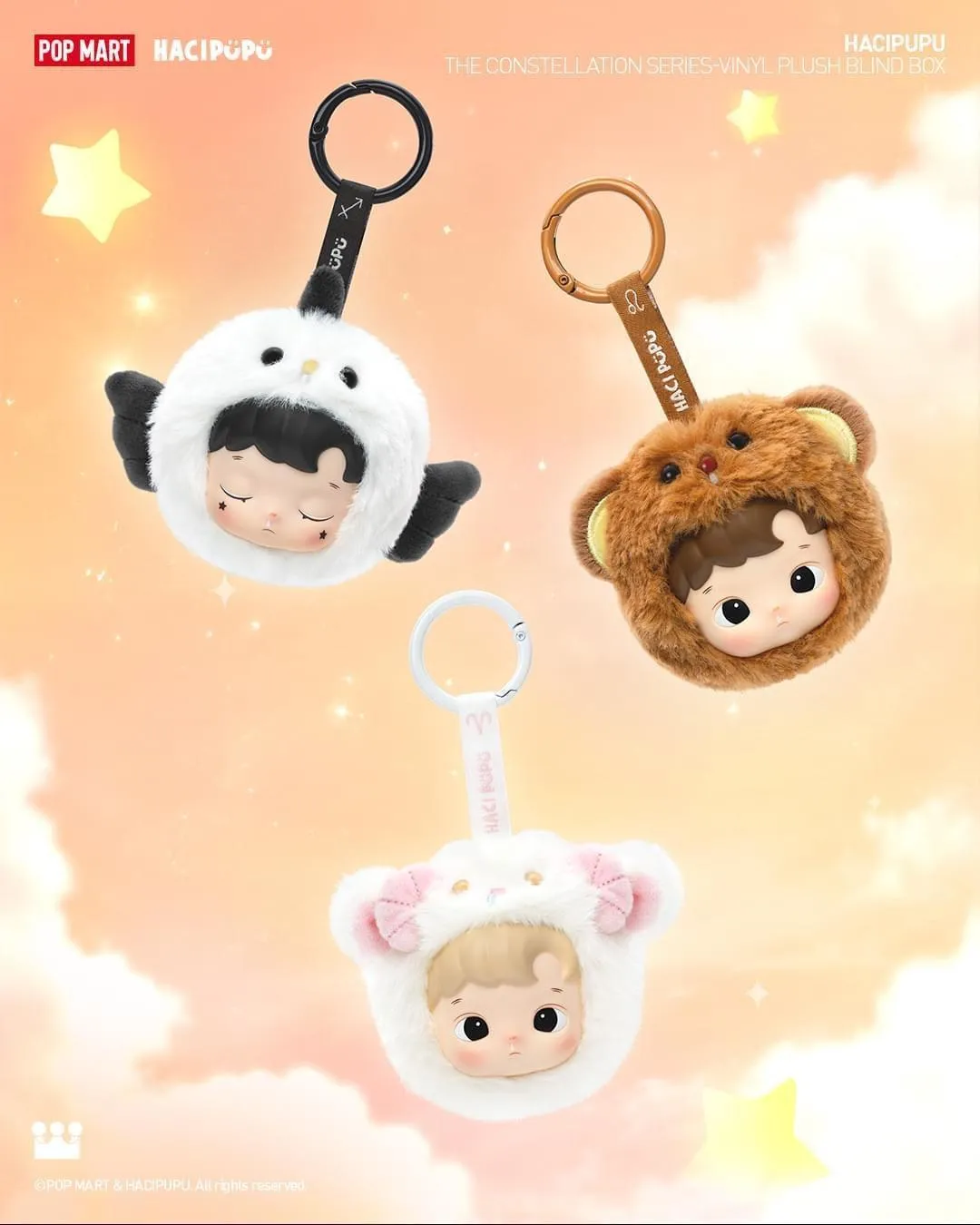 Hacipupu The Constellation Series Vinyl Plush Box