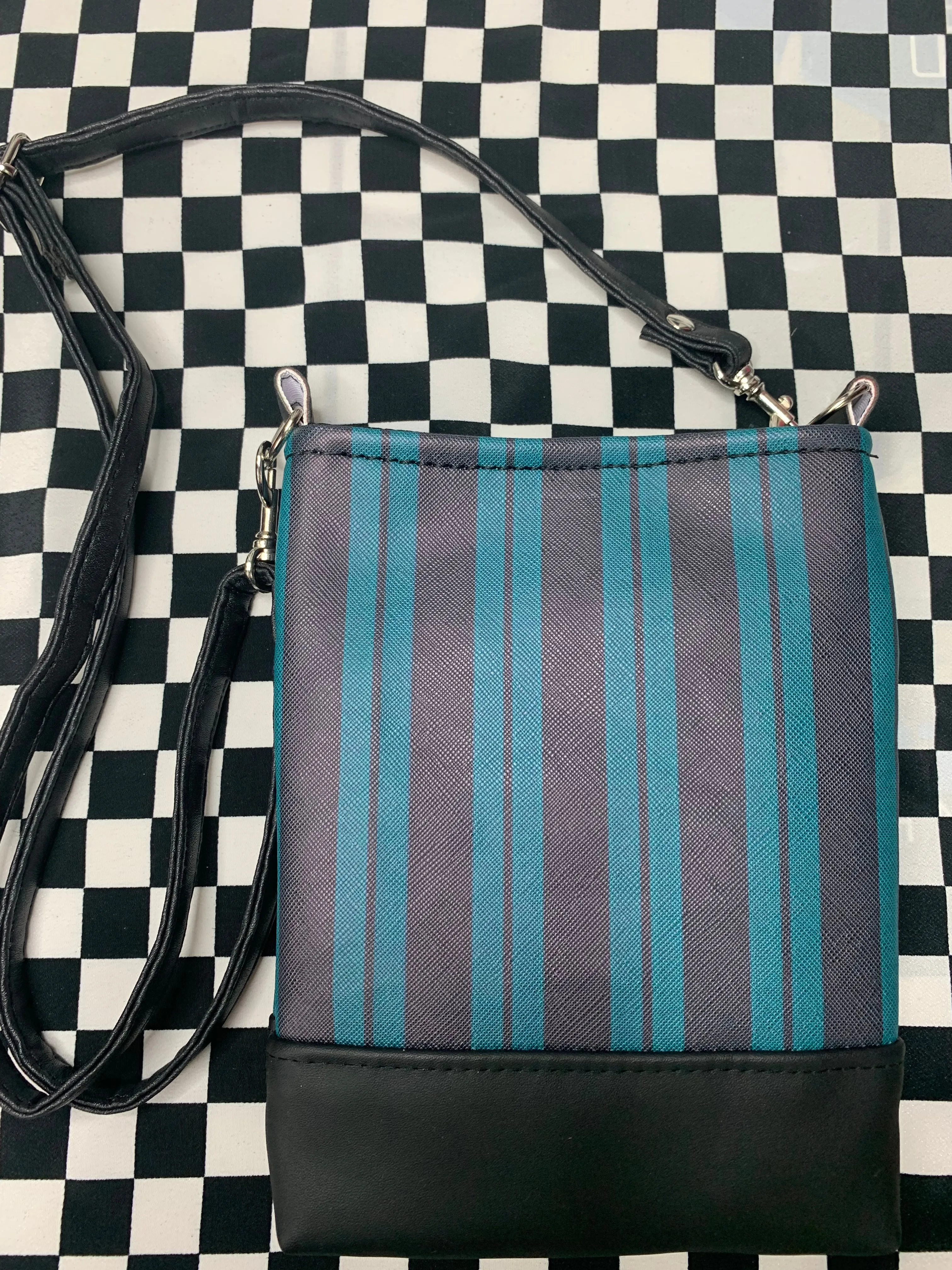 Haunted mansion inspired fan art crossbody bag