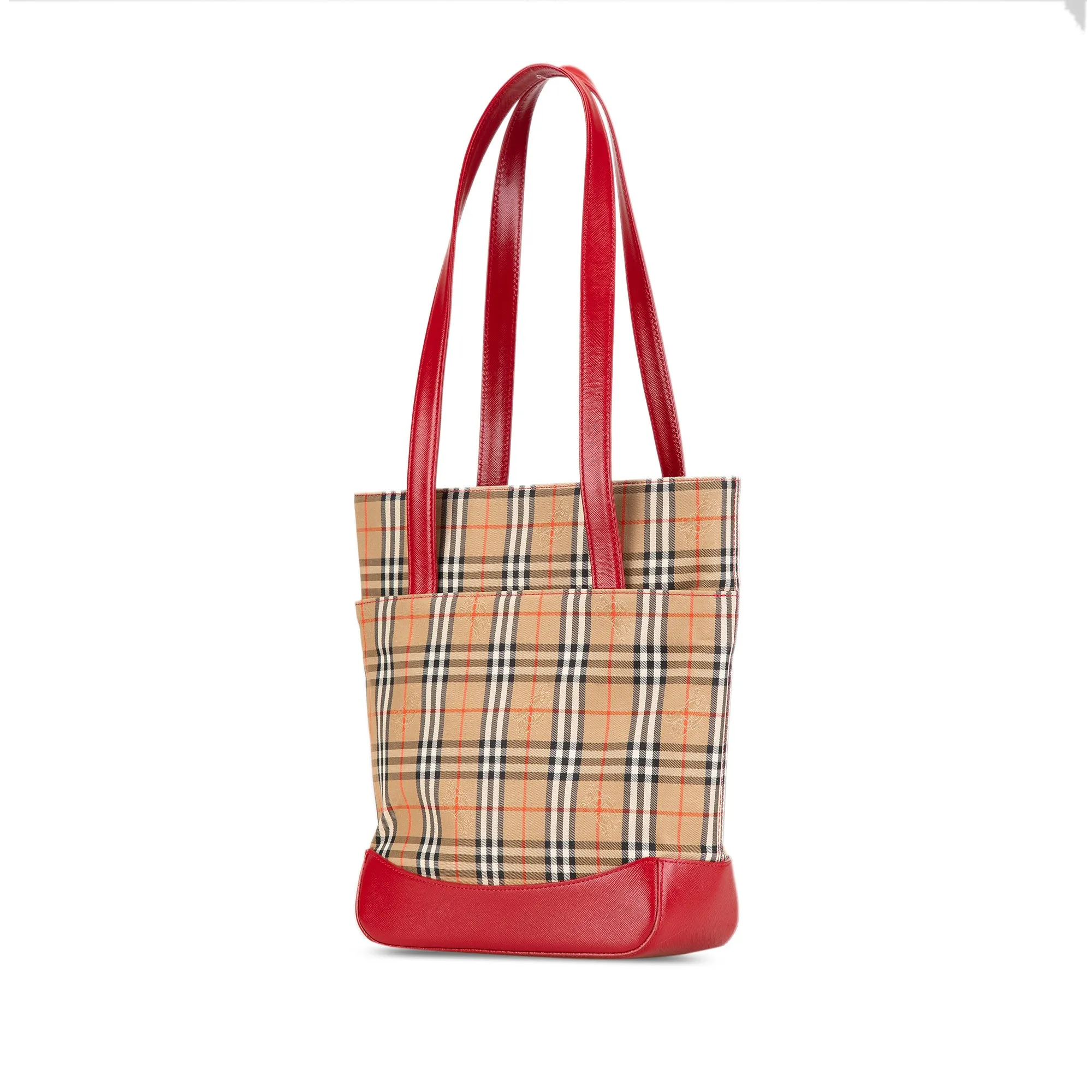 Haymarket Check Canvas Tote