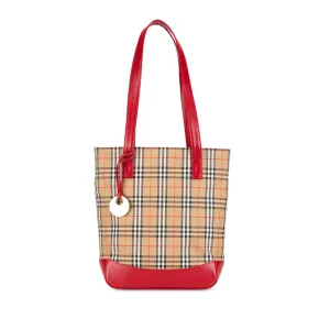 Haymarket Check Canvas Tote