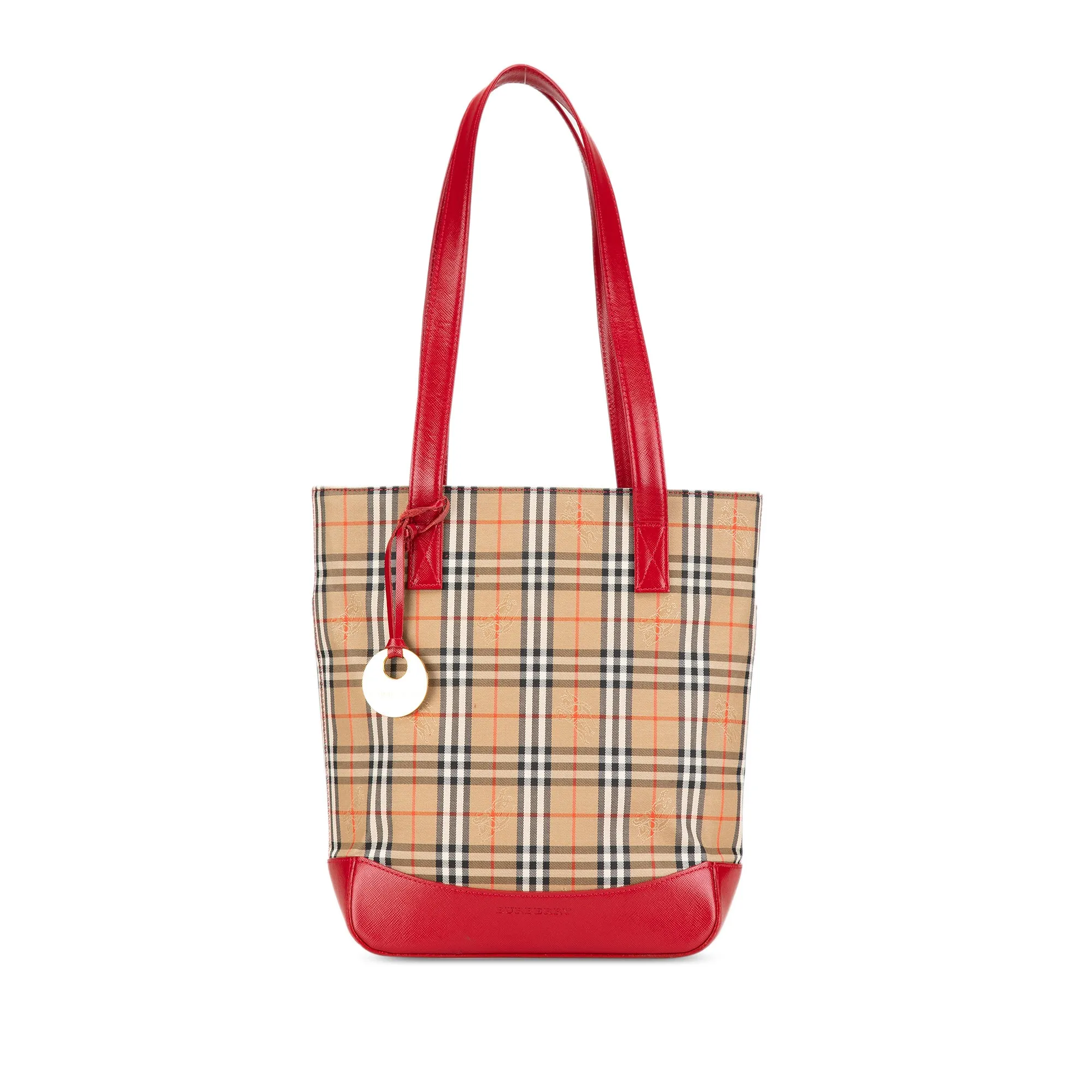 Haymarket Check Canvas Tote