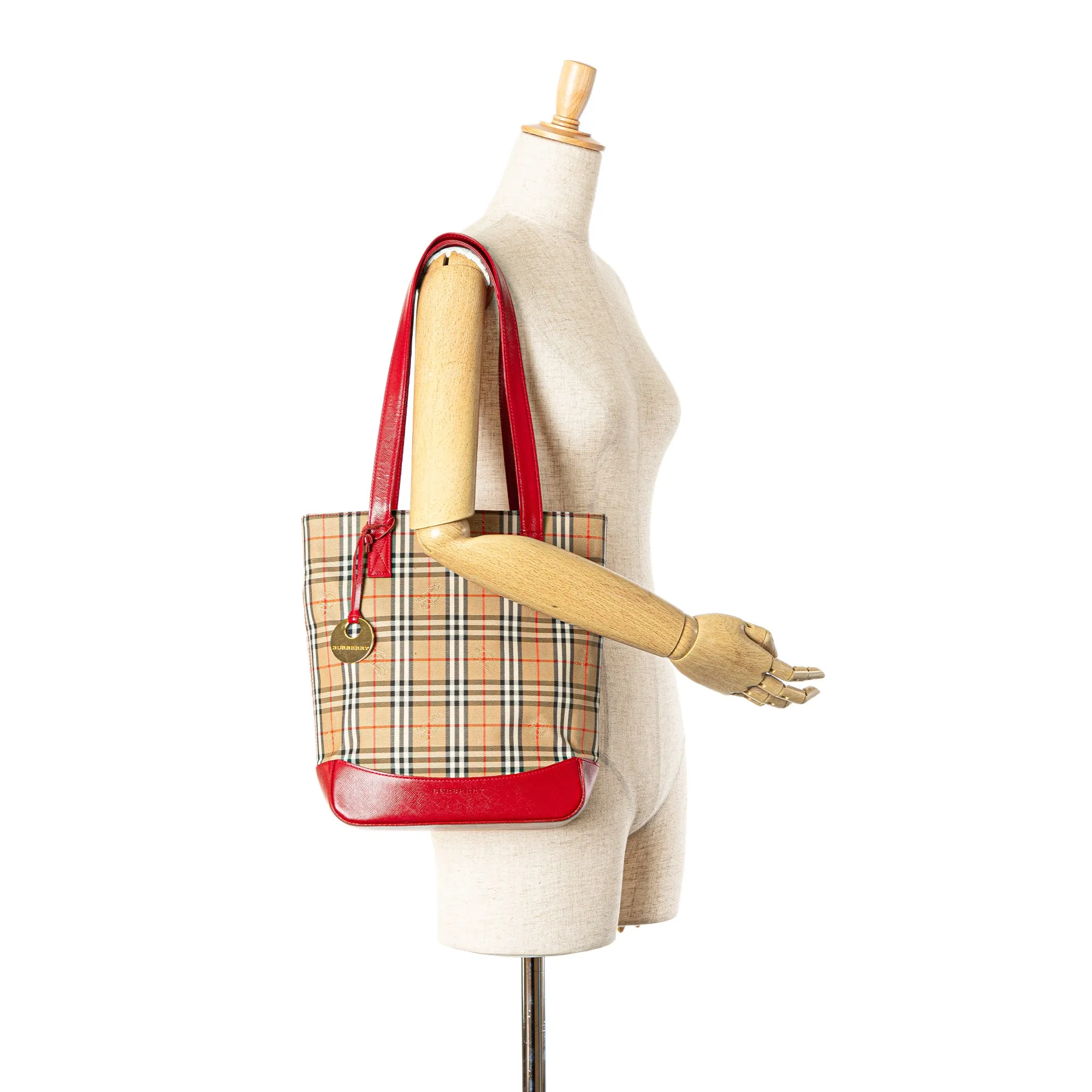 Haymarket Check Canvas Tote