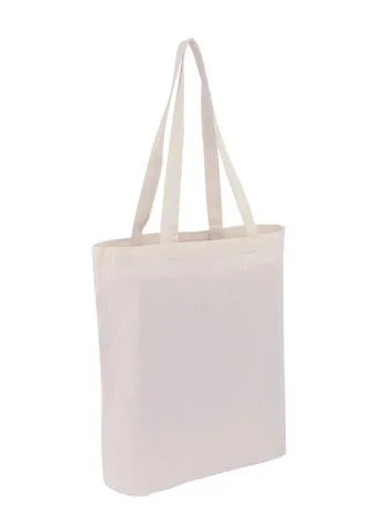 Heavy Cotton / Canvas Bag Tote With Bottom Only Plain Bag