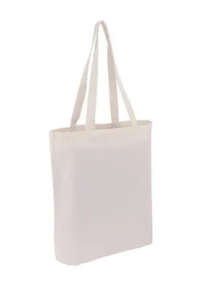 Heavy Cotton / Canvas Bag Tote With Bottom Only Plain Bag