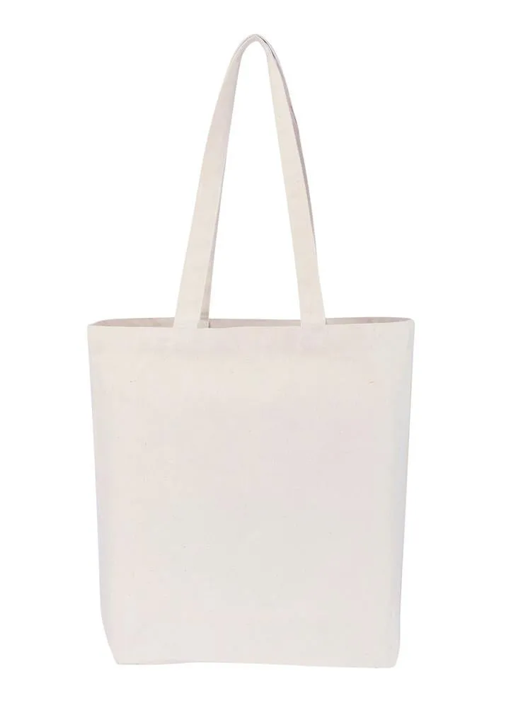 Heavy Cotton / Canvas Bag Tote With Bottom Only Plain Bag