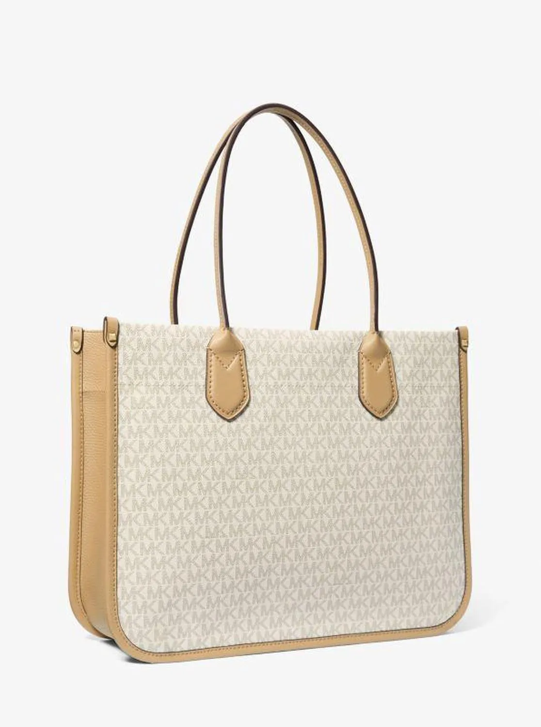 Heidi Large Stripe Signature Logo Tote Bag
