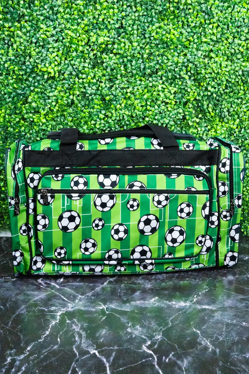 Here For The Goals Duffle Bag 23"