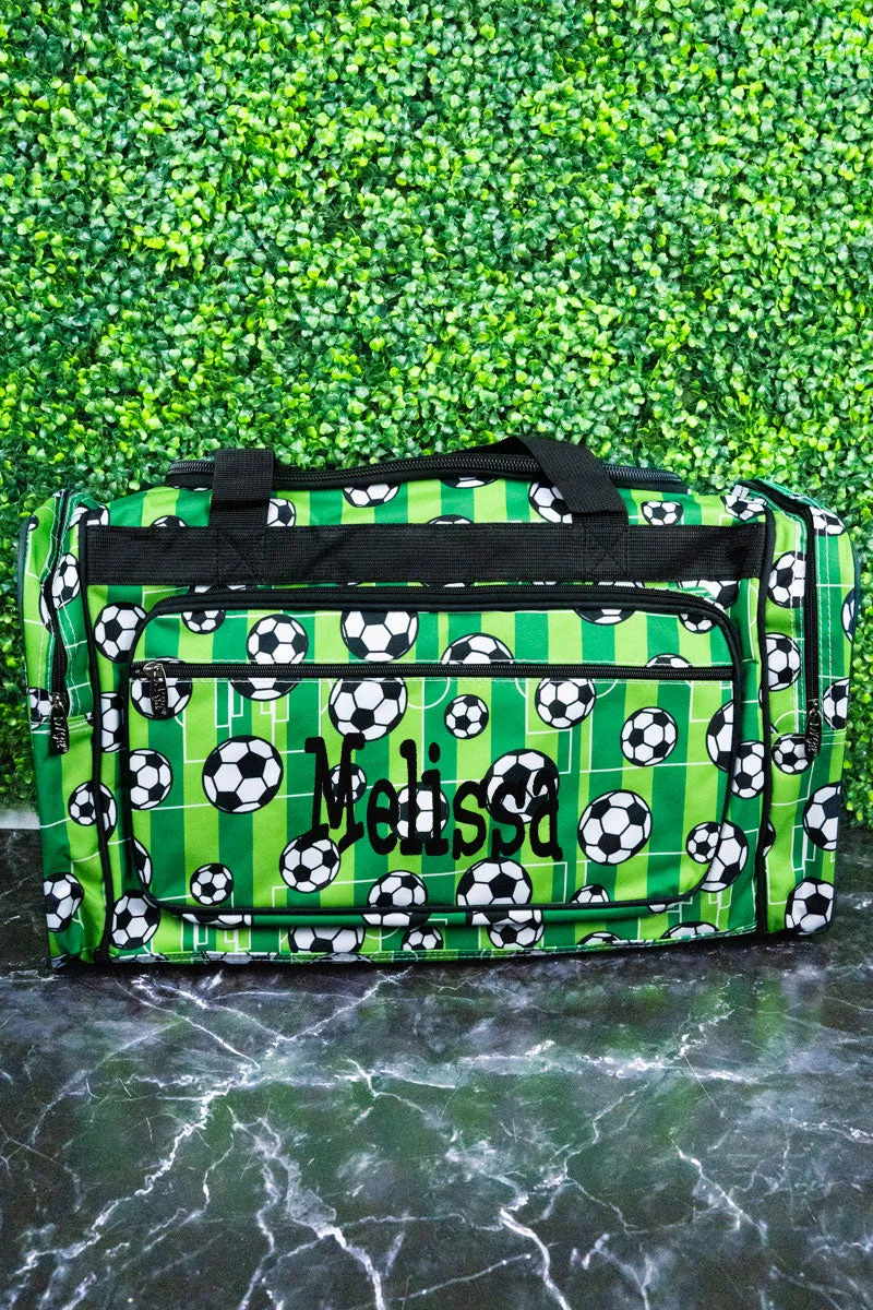 Here For The Goals Duffle Bag 23"