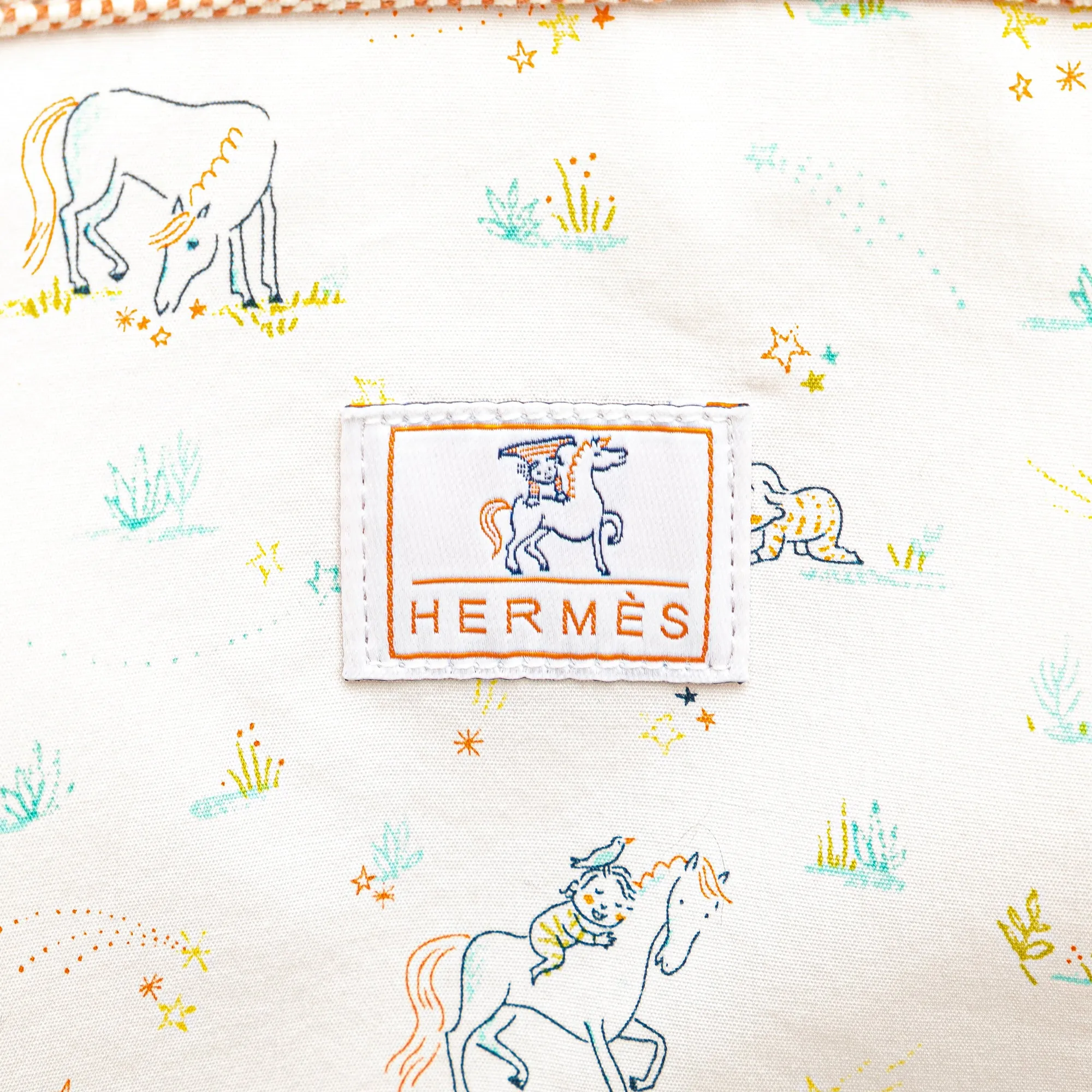 Hermès Toile Cabriole Nappy Bag