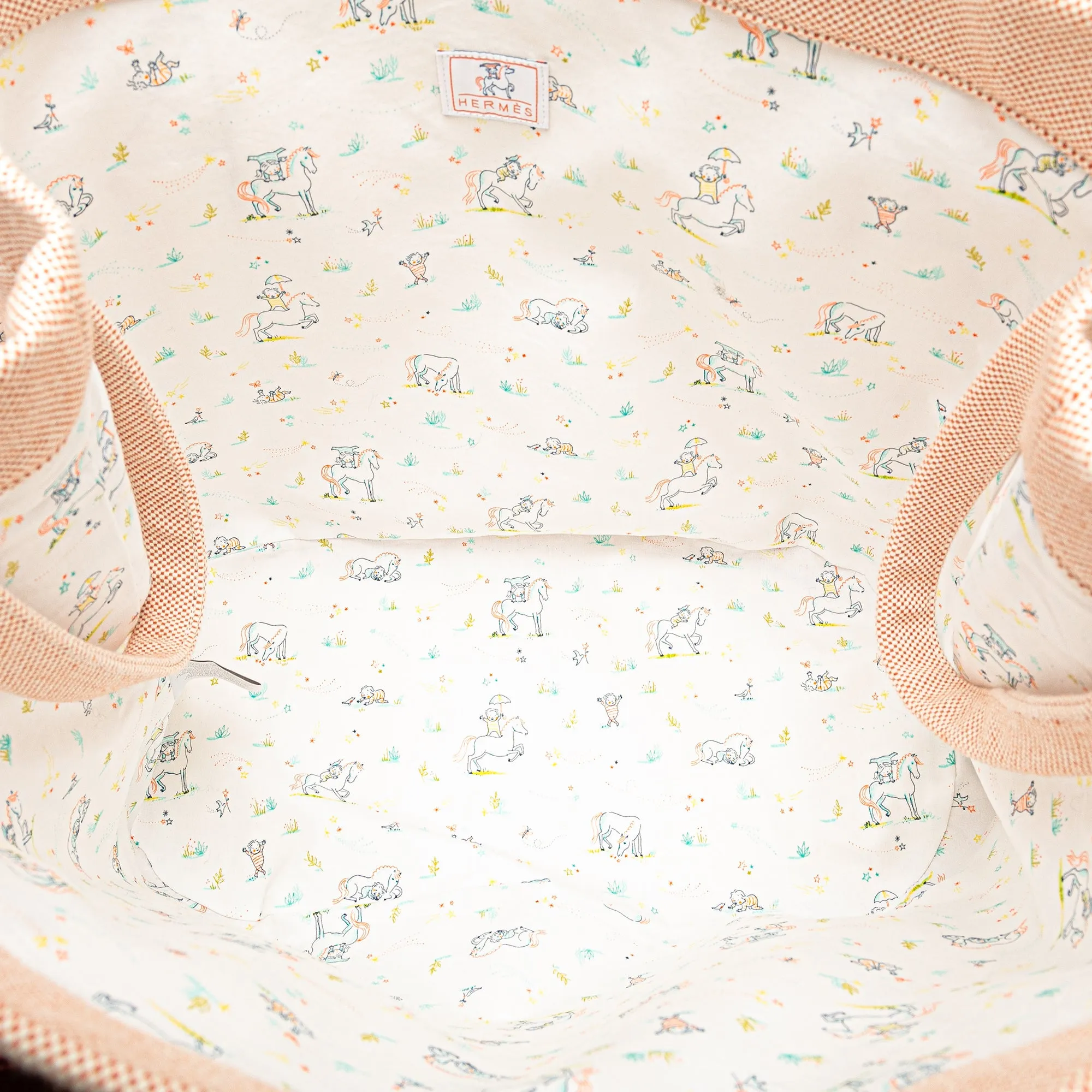 Hermès Toile Cabriole Nappy Bag