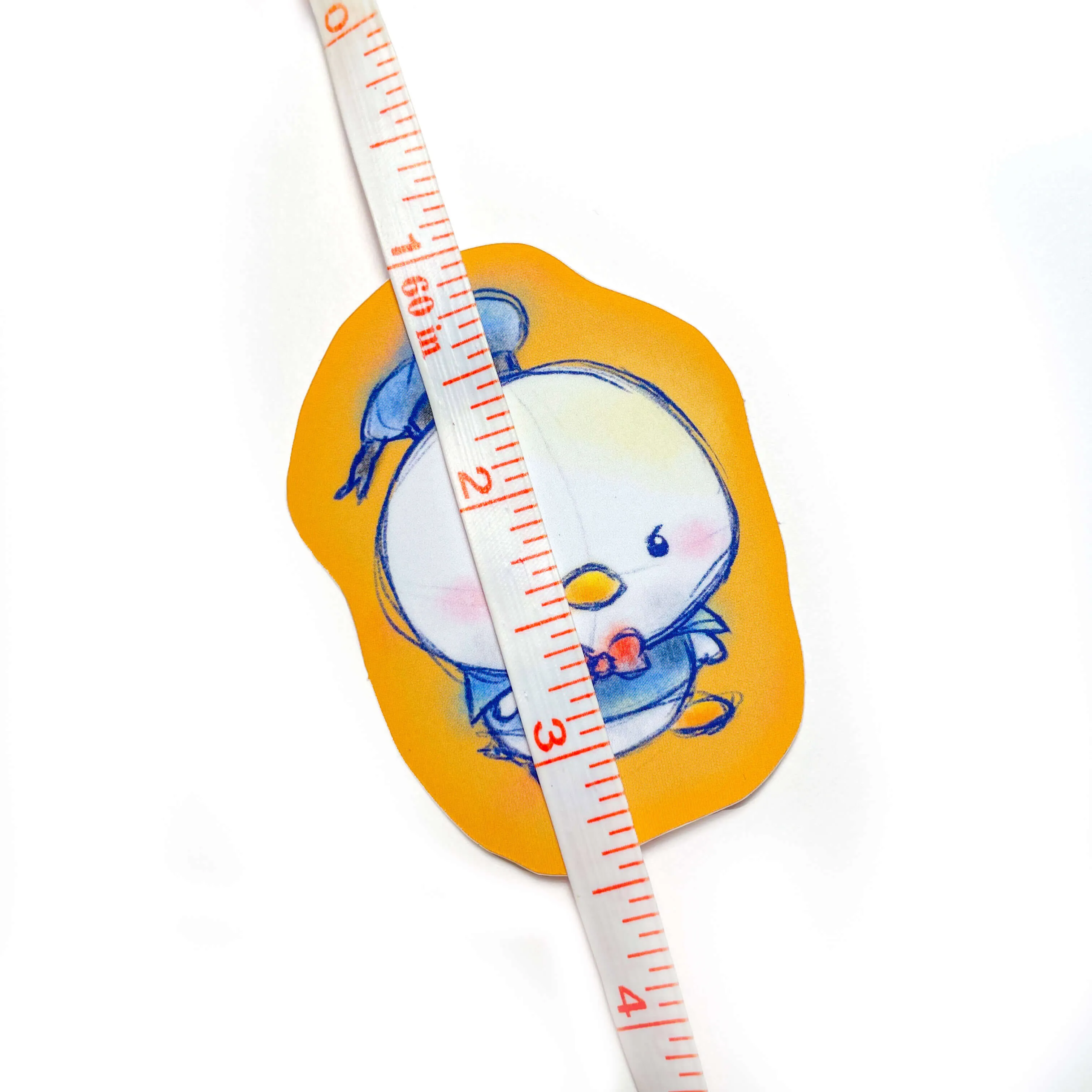He's an Angry Duck Vinyl Sticker