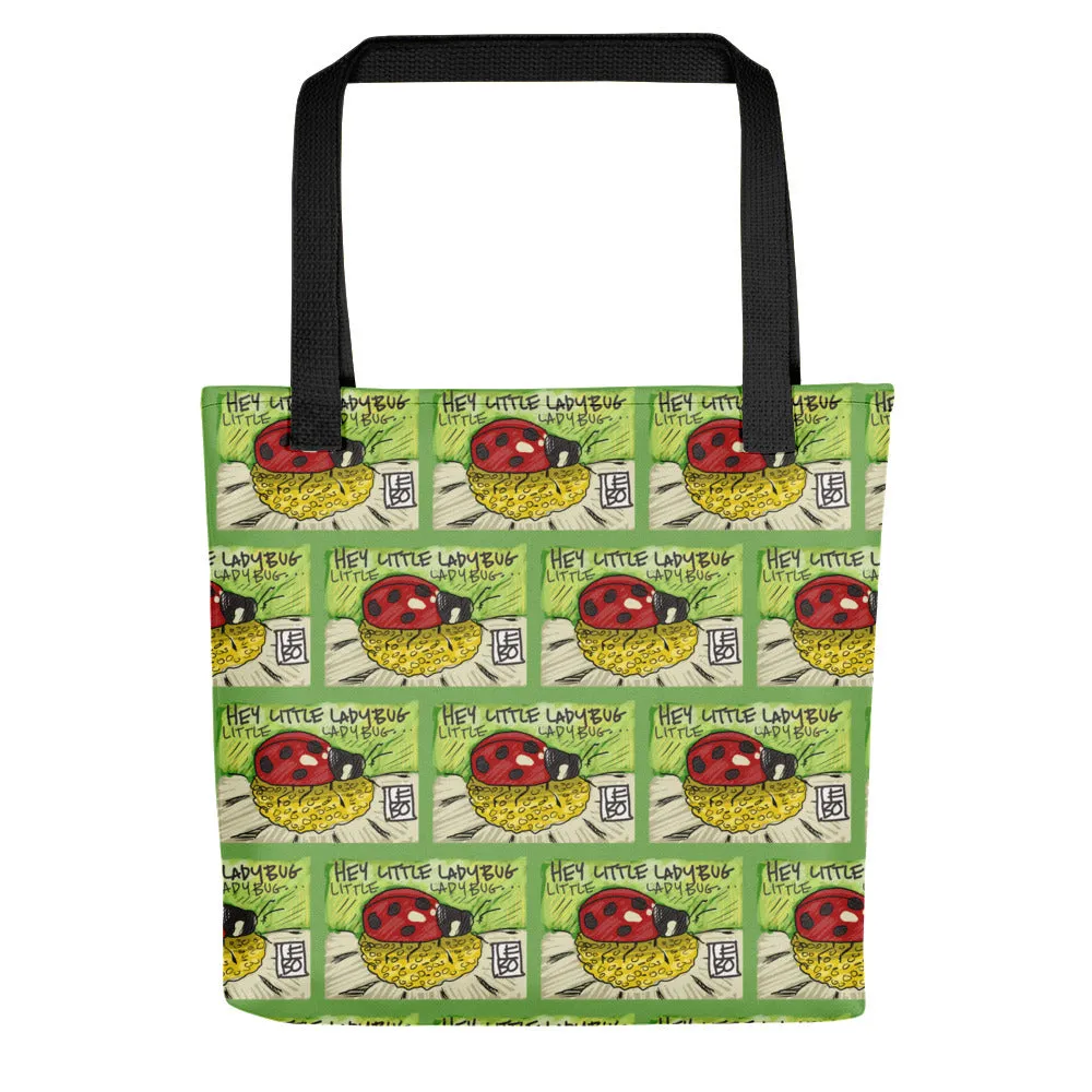 Hey Little Ladybug - Lebo Tote bag